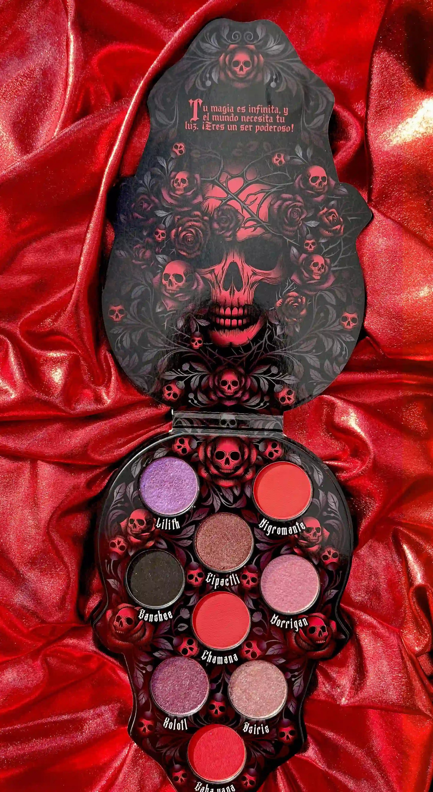 MICTLANCI | Paleta de sombras | 9 tonos