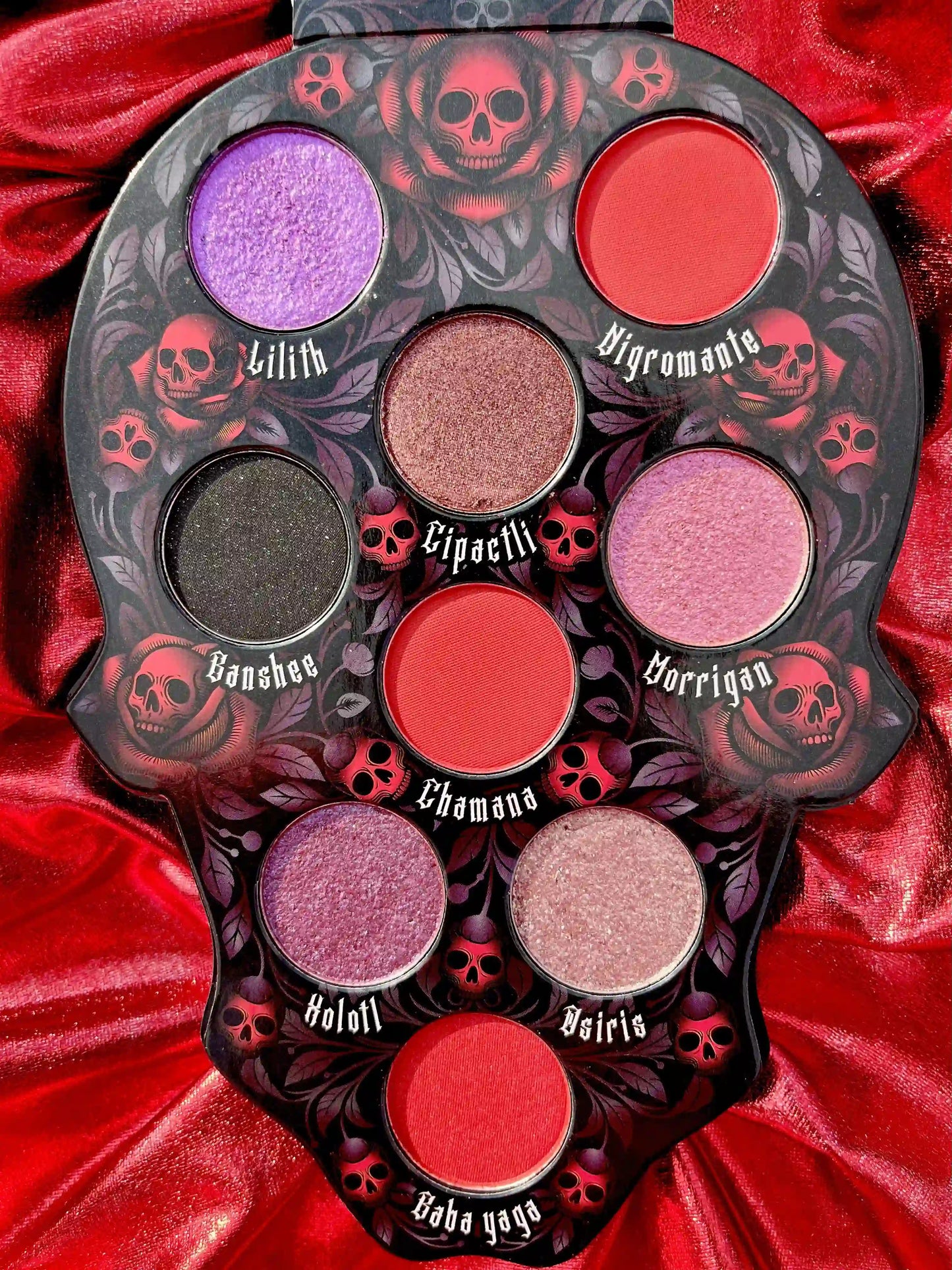 MICTLANCI | Paleta de sombras | 9 tonos