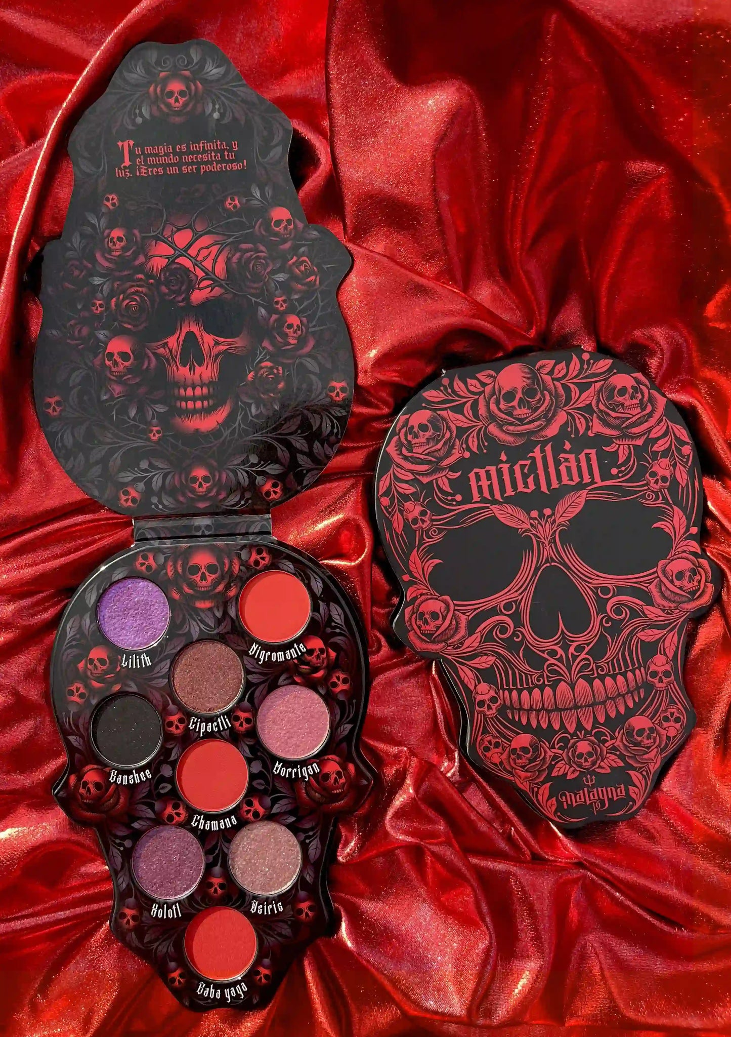 MICTLANCI | Paleta de sombras | 9 tonos