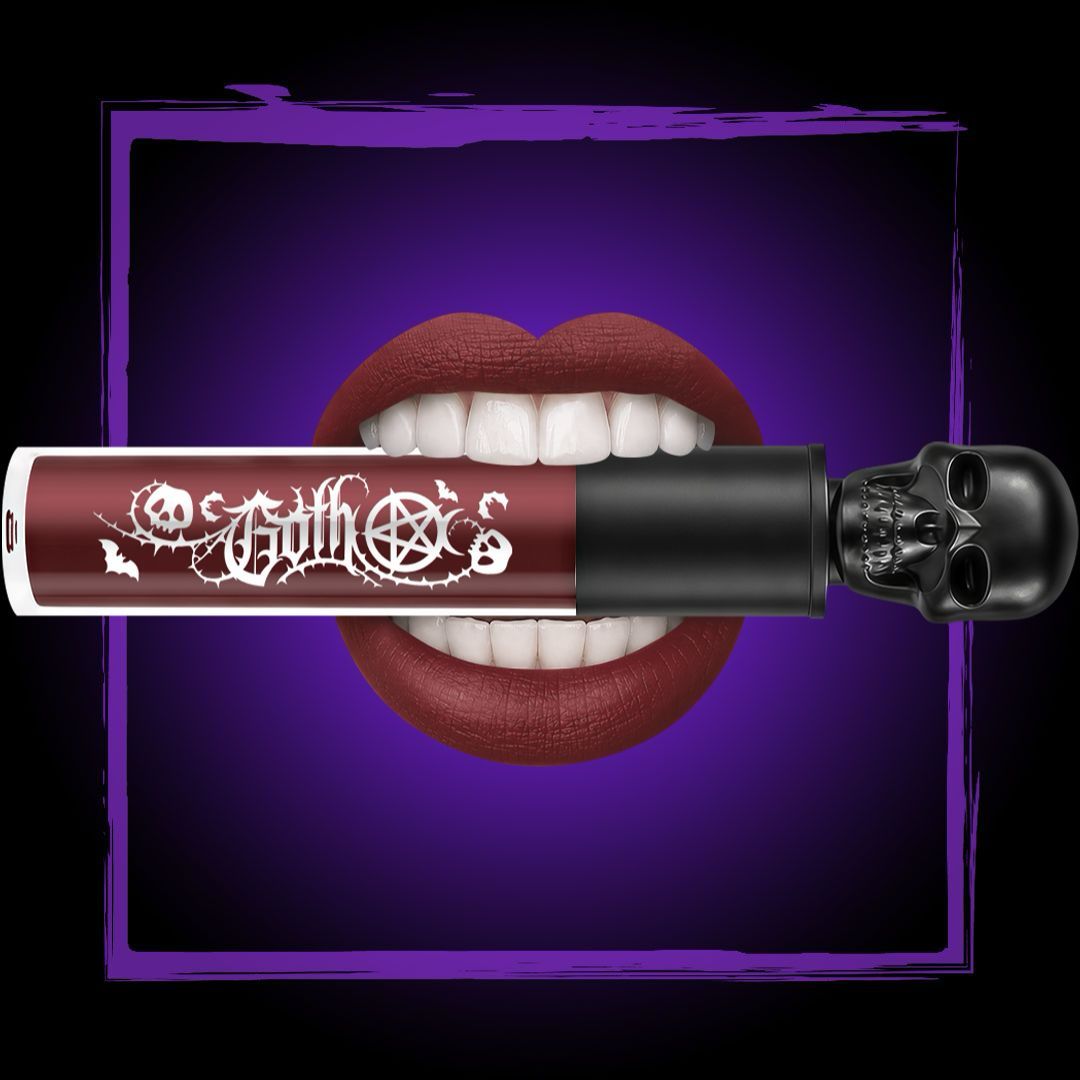 PREVENTA | Labial indeleble mate | GOTH Sangria
