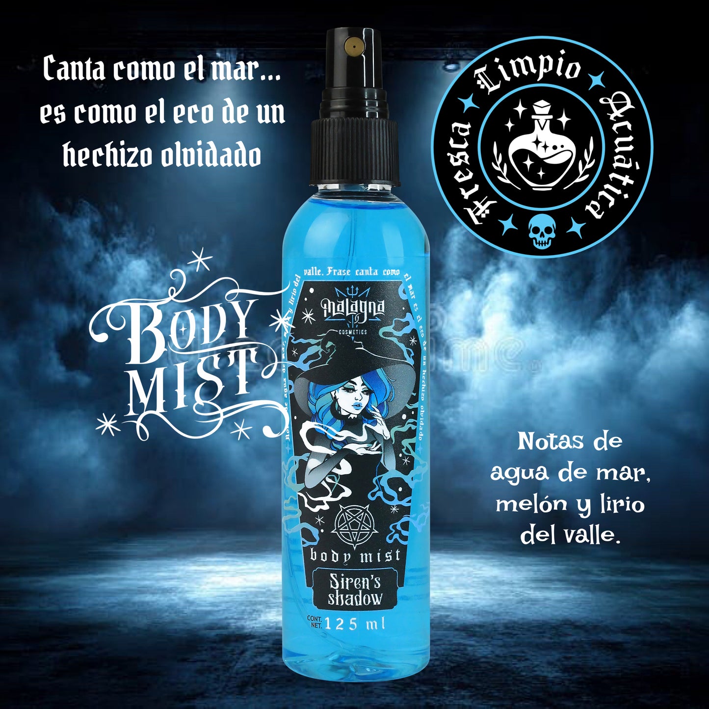 SIREN'S SHADOW | Body Mist | 125 ml | Fullsize