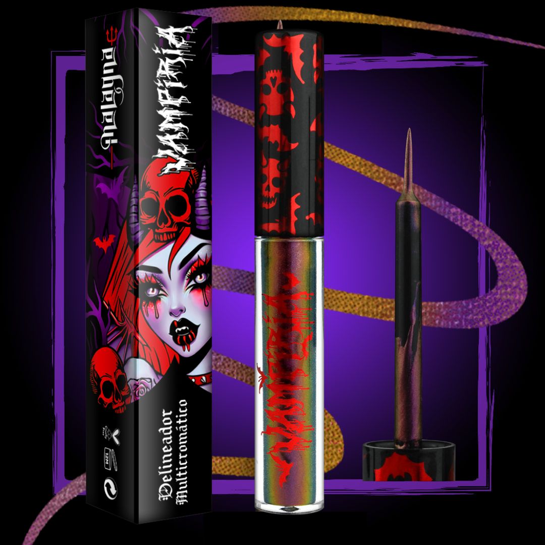 Delineador multicromático cobre morado metálico | Witchy