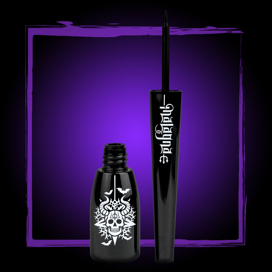 Indelible Matte Black Lip Kit + 2 indelible black eyeliners
