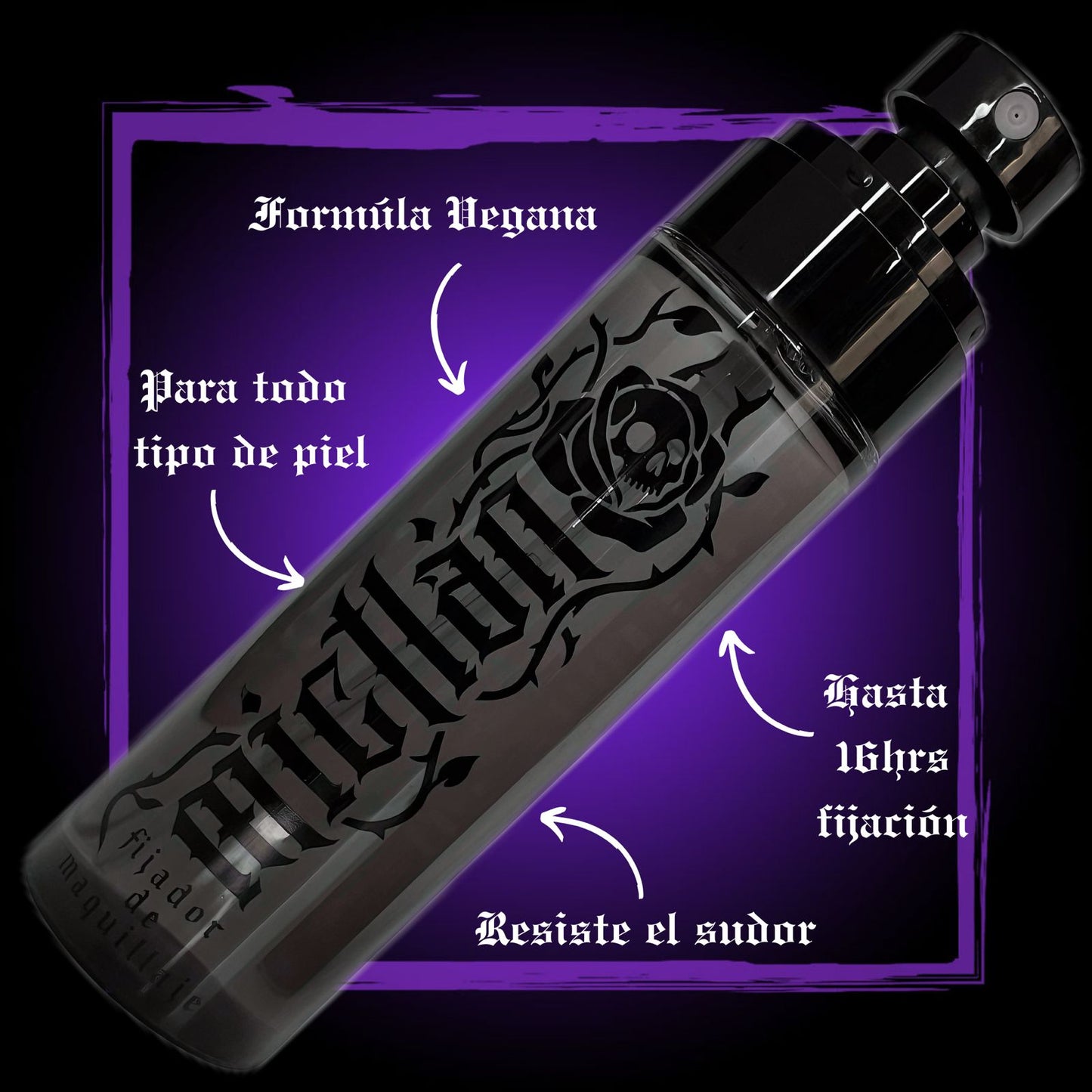 Fijador de Maquillaje | “Make-Up Intacto Hasta la Muerte” – 125 ml