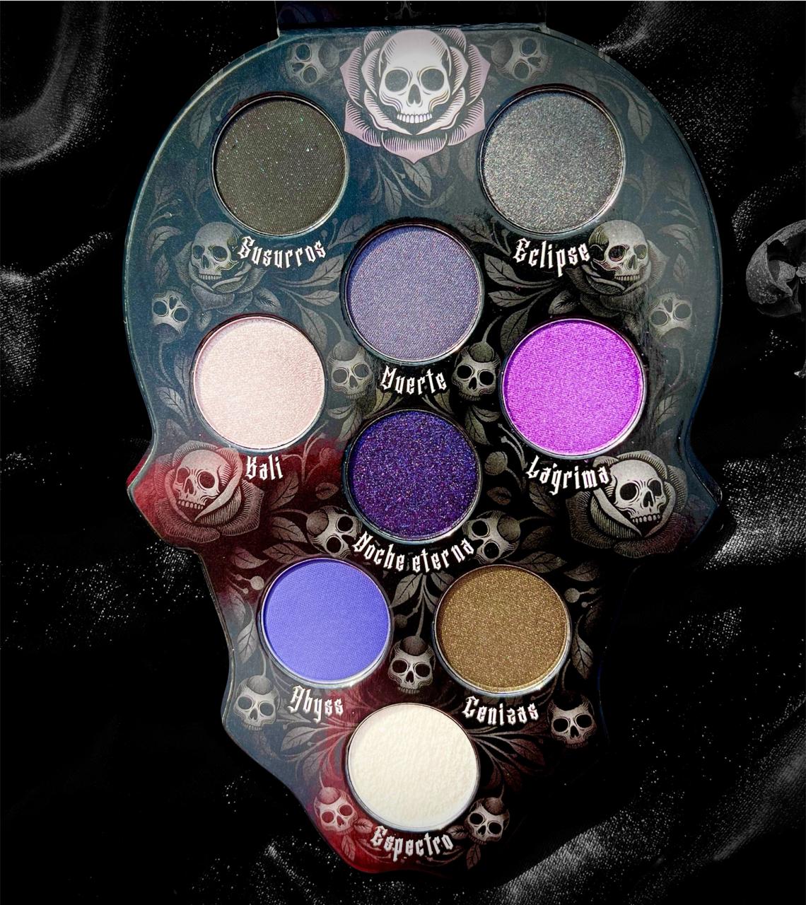 MICTLANTE | Paleta de sombras | 9 tonos oscuros