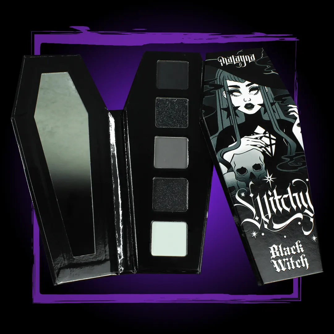 BLACK WITCH - Paleta de sombras - 5 tonos