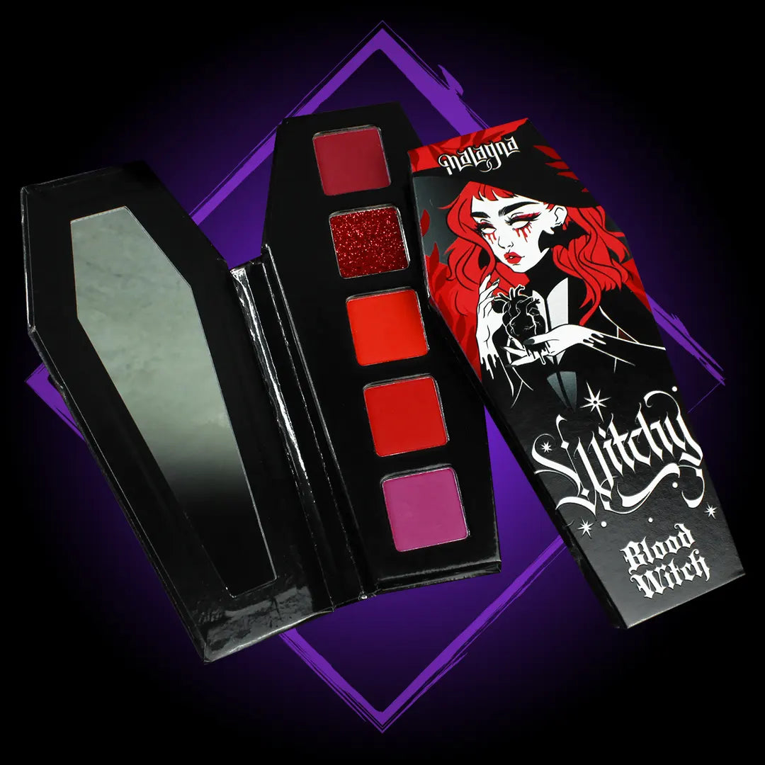 BLOOD WITCH - Paleta de sombras - 5 tonos
