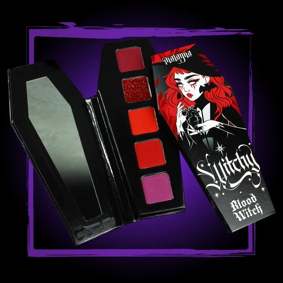 BLOOD WITCH - Paleta de sombras - 5 tonos