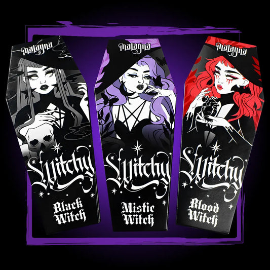 Kit Witchy (3 Paletas Ataúd) - 15 Tonos Veganos