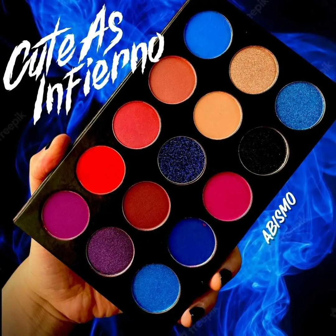 ABISMO- Paleta de sombras - 15 tonos