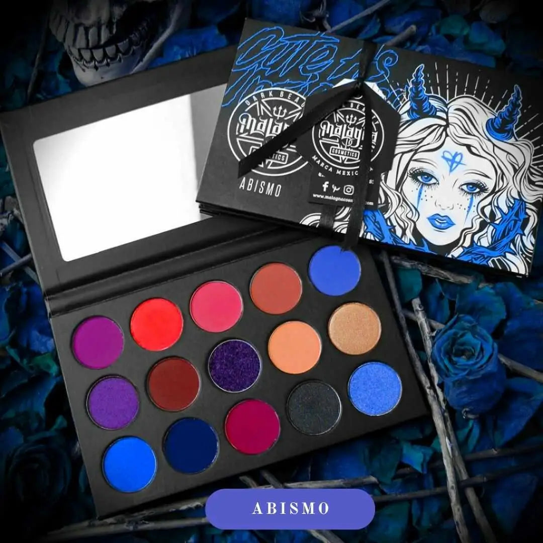 ABISMO- Paleta de sombras - 15 tonos