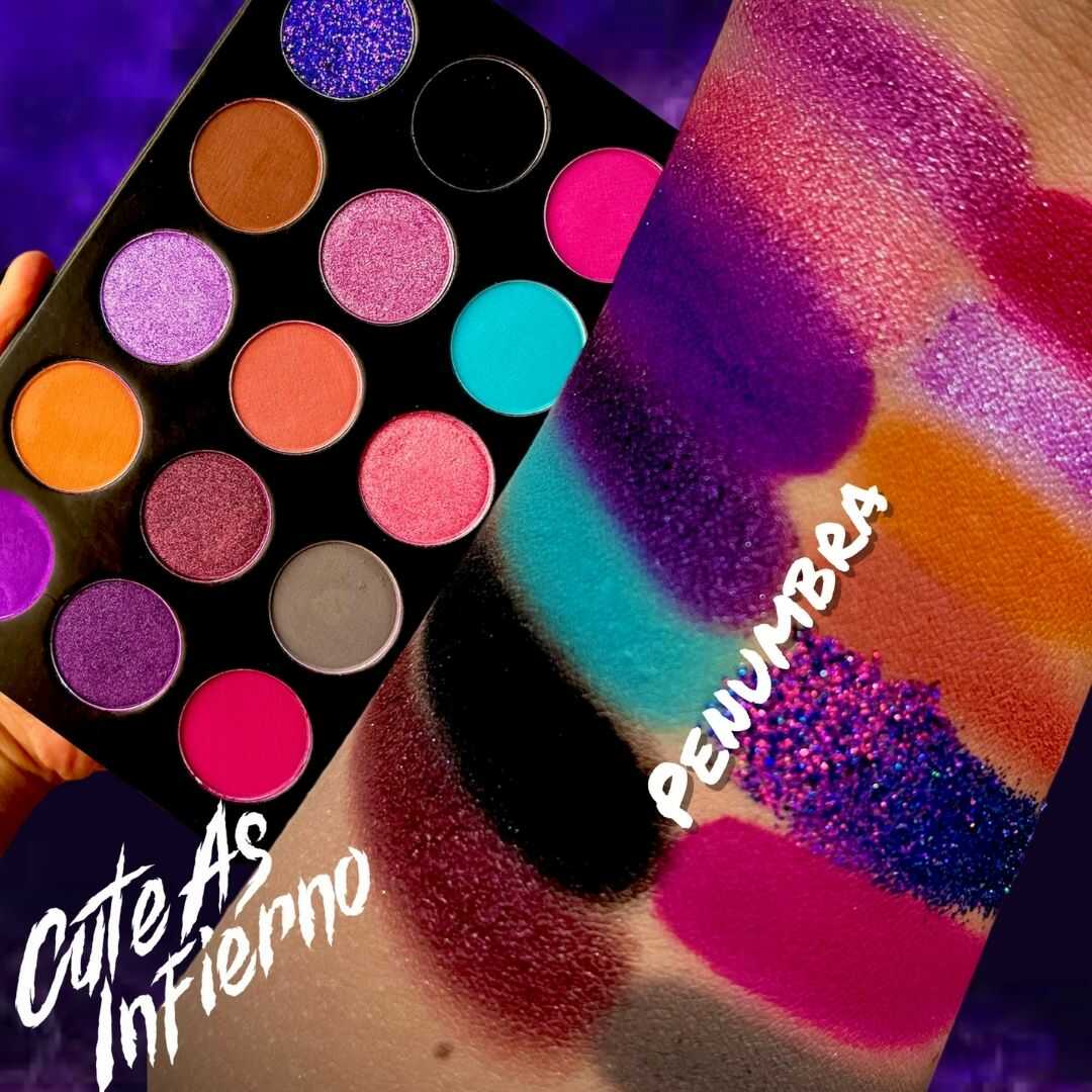 PENUMBRA - Paleta de sombras - 15 tonos