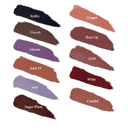 Kit de 11 labiales líquidos GOTH-Mattes-NUDE