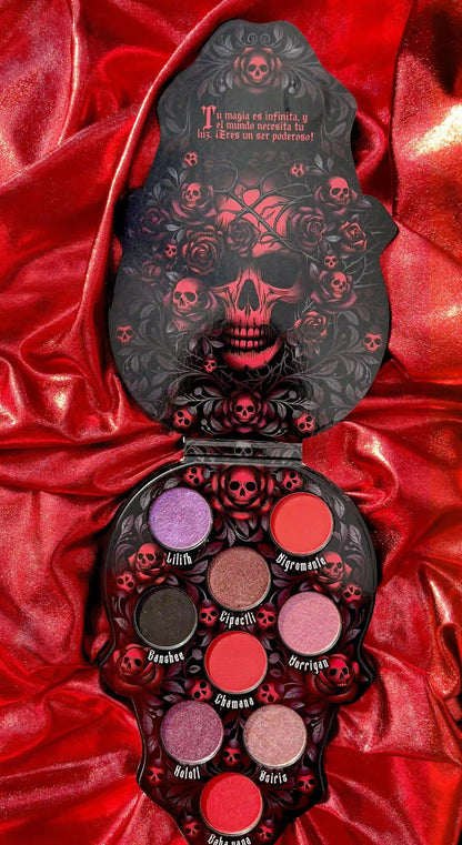 MICTLANCI | Paleta de sombras | 9 tonos