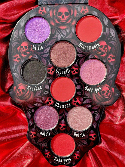 MICTLANCI | Paleta de sombras | 9 tonos