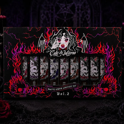 PREVENTA | Kit de 11 labiales líquidos cut as inferno VOL. 2