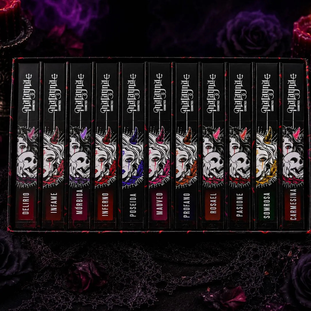 PREVENTA | Kit de 11 labiales líquidos cut as inferno VOL. 2