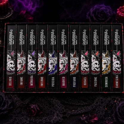 PREVENTA | Kit de 11 labiales líquidos cut as inferno VOL. 2