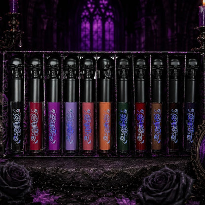 PREVENTA | Kit de 11 labiales líquidos GOTH-Mattes VOL 1
