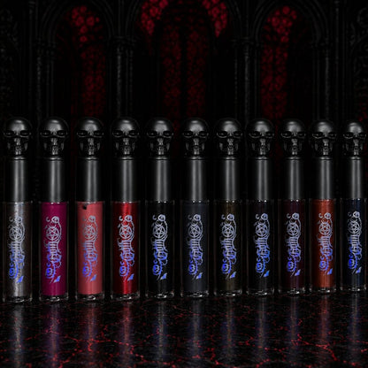 Kit of 11 GOTH-Mattes liquid lipsticks