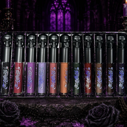 PREVENTA | Kit de 11 labiales líquidos GOTH-Mattes VOL 1