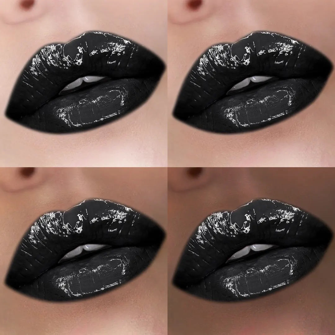 GOTH Black gloss lipstick