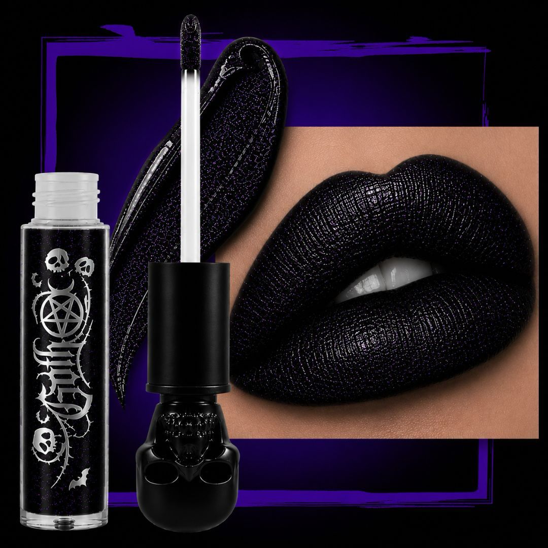 GOTH Black matte lipstick