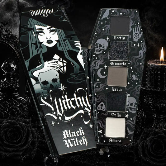 PREVENTA | BLACK WITCH - Paleta de sombras - 5 tonos