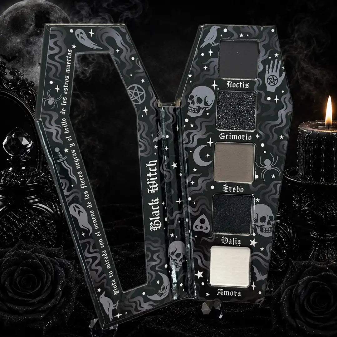 BLACK WITCH - Paleta de sombras - 5 tonos