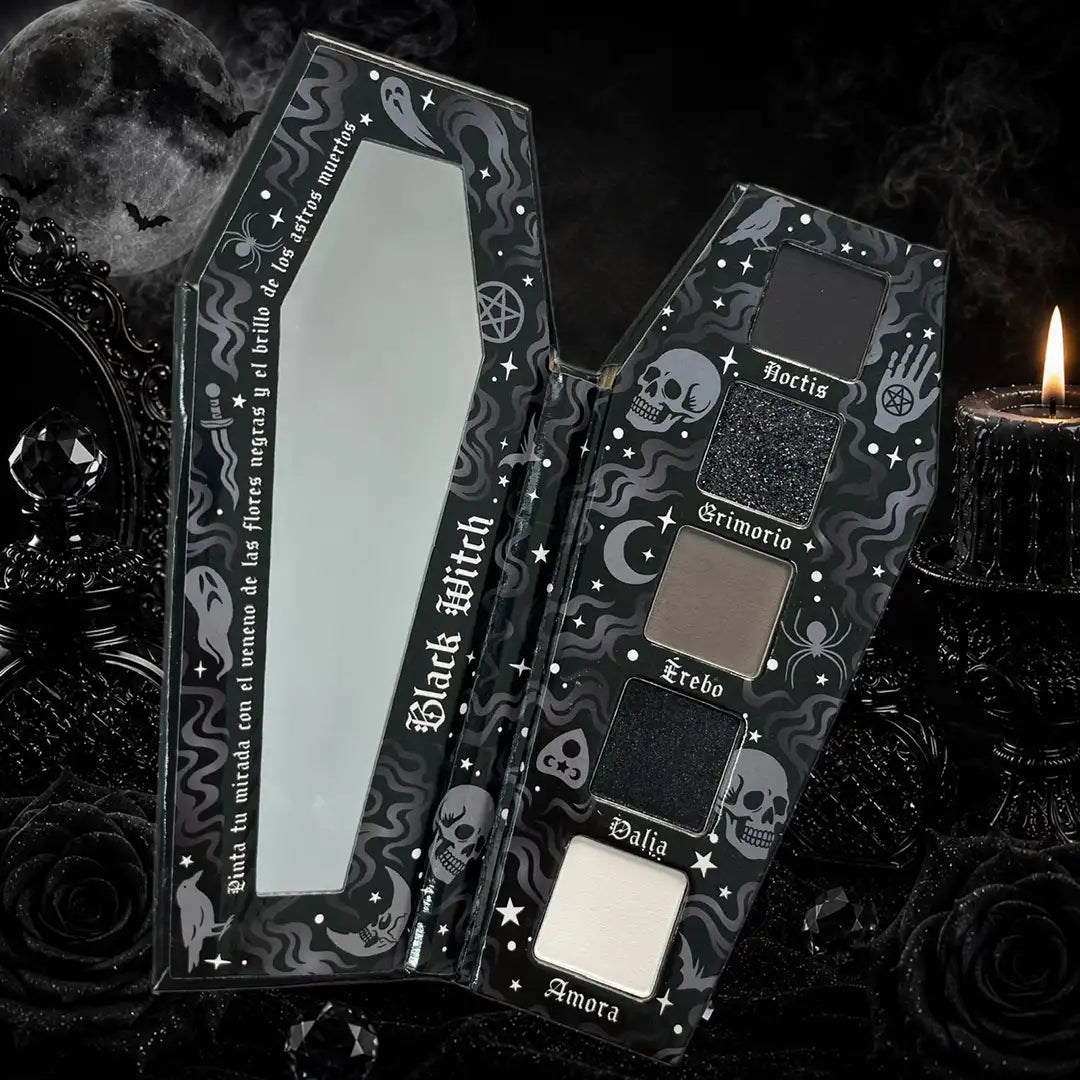 BLACK WITCH - Paleta de sombras - 5 tonos
