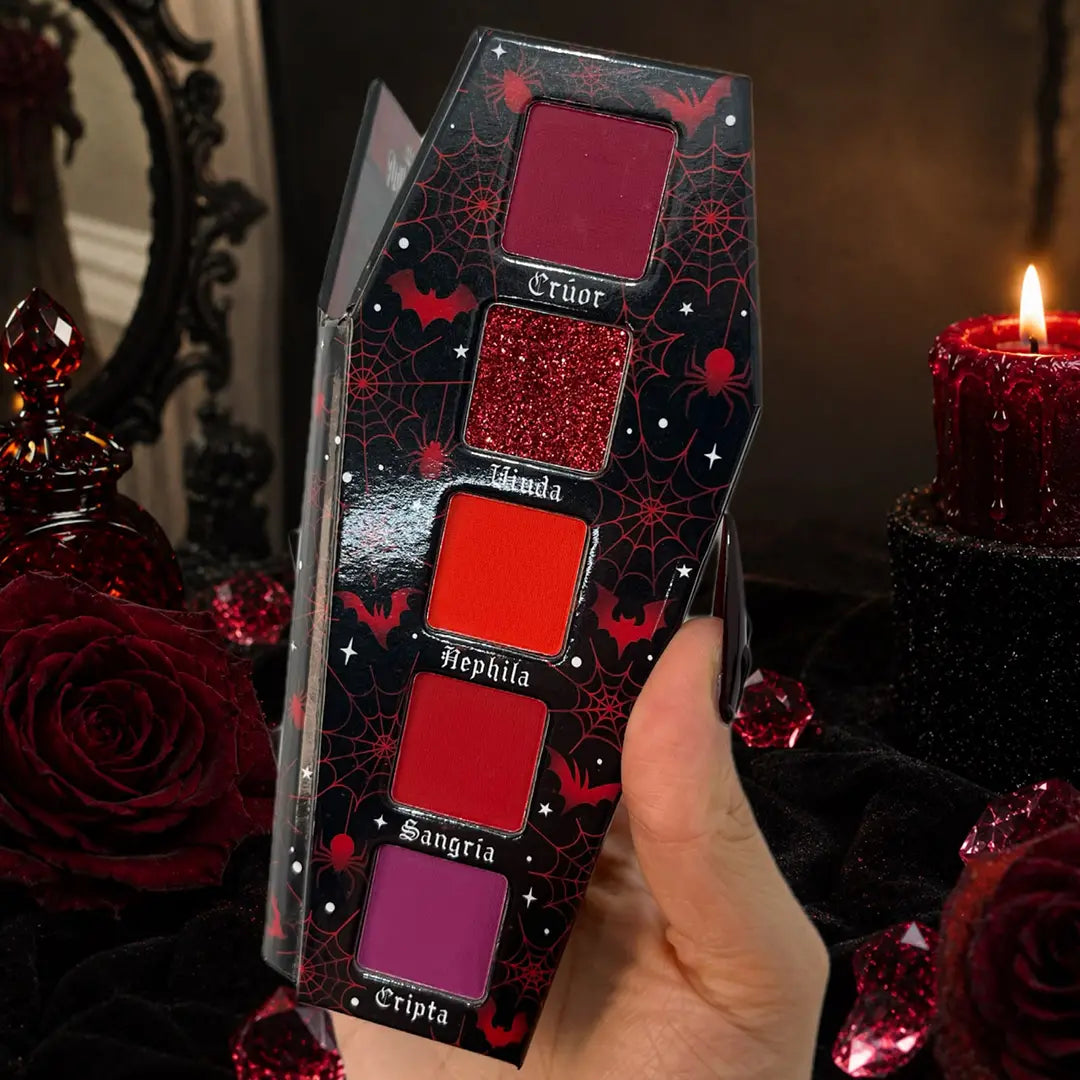 BLOOD WITCH - Paleta de sombras - 5 tonos