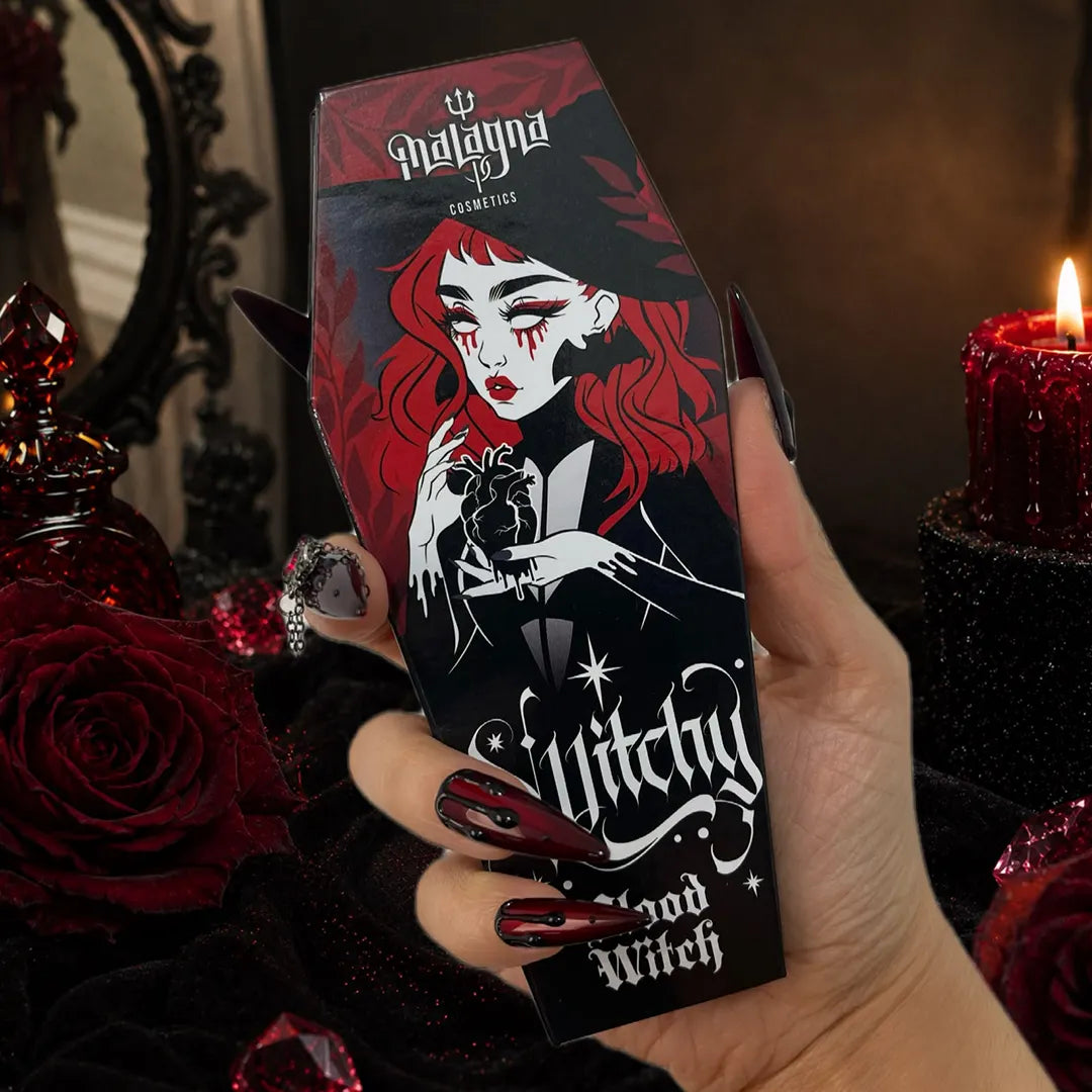BLOOD WITCH - Paleta de sombras - 5 tonos