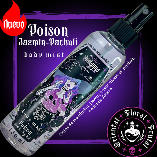 PREVENTA | Body Mist Poison Jazmín-Pachuli
