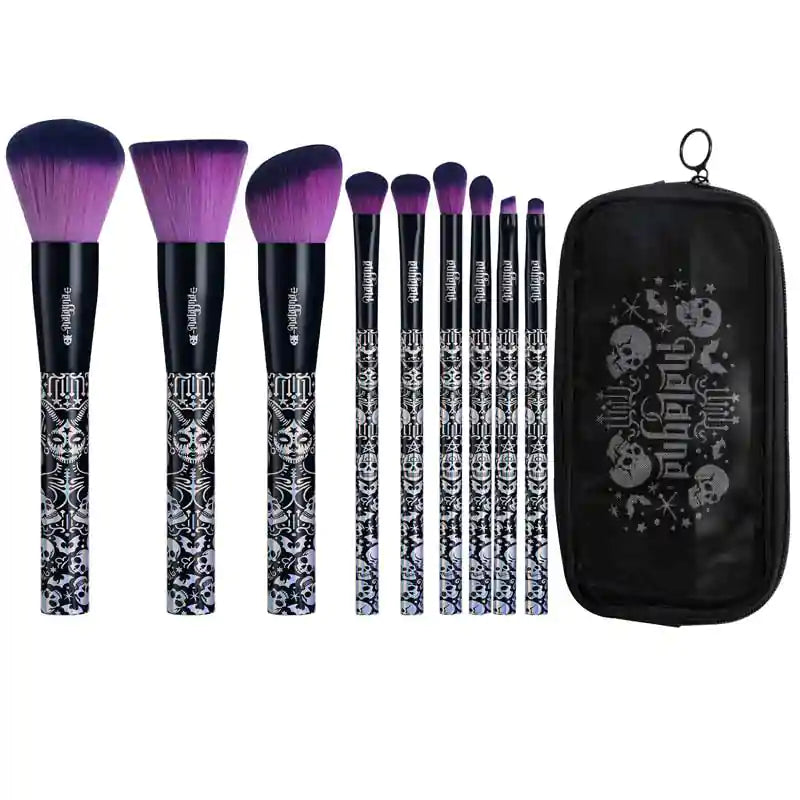 Vampiria Ultra Soft Brushes with Cosmetic Bag