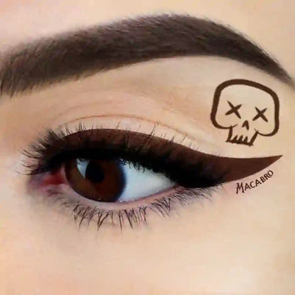 Macabre brown eyeliner | marker