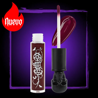 GOTH Black gloss lipstick