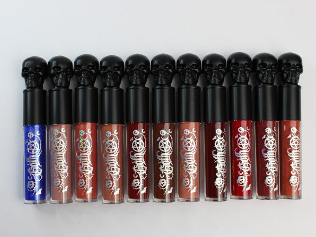 Kit of 11 GOTH liquid lipsticks - Glosses