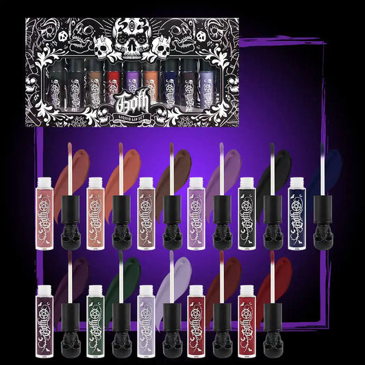 Kit de 11 labiales líquidos GOTH-Mattes