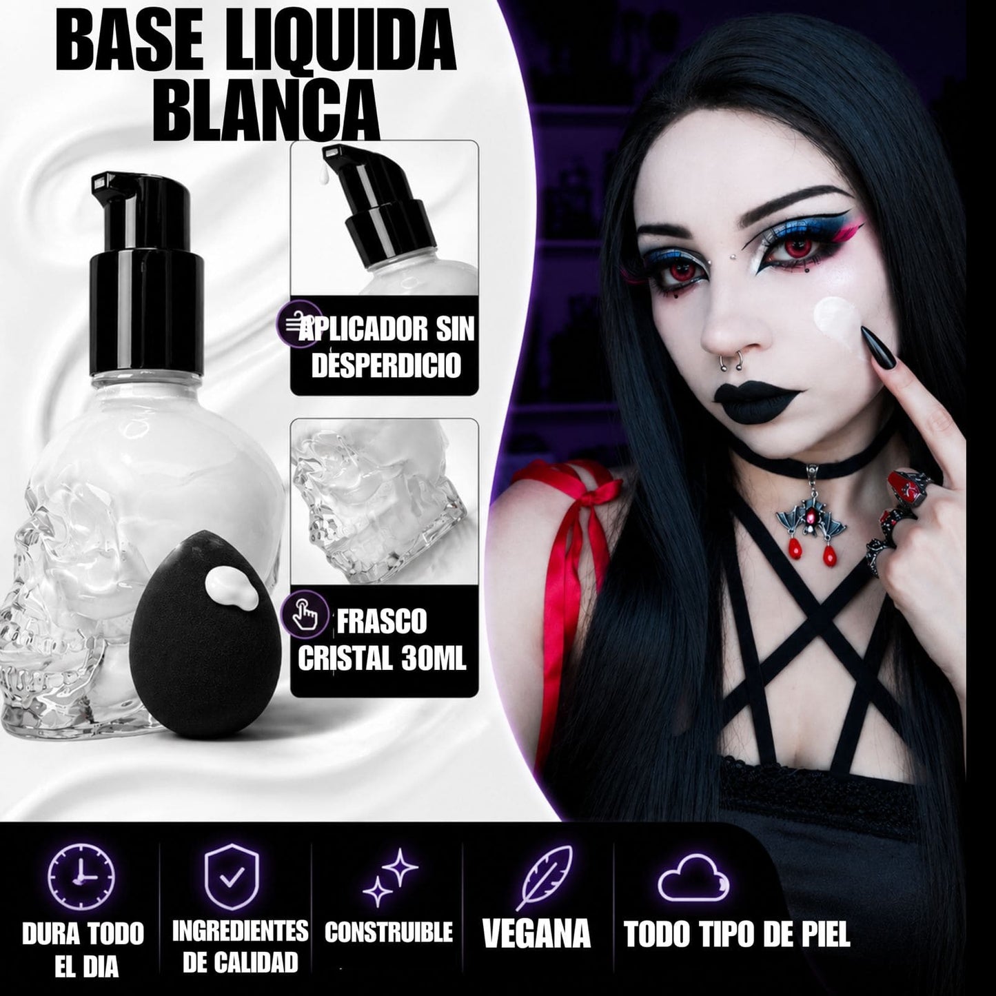 Kit Ghost Essentials(2 productos) Base + polvo translúcido