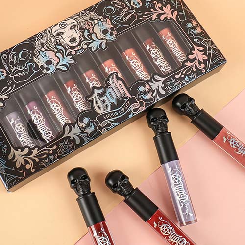 Kit of 11 GOTH-Mattes liquid lipsticks