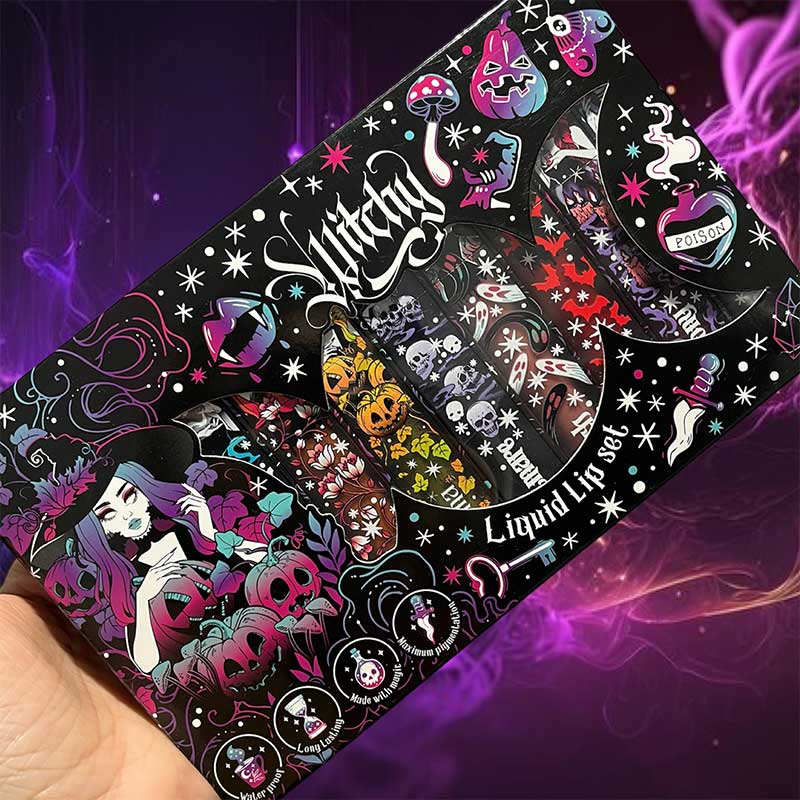 Kit de 10 labiales líquidos witchy