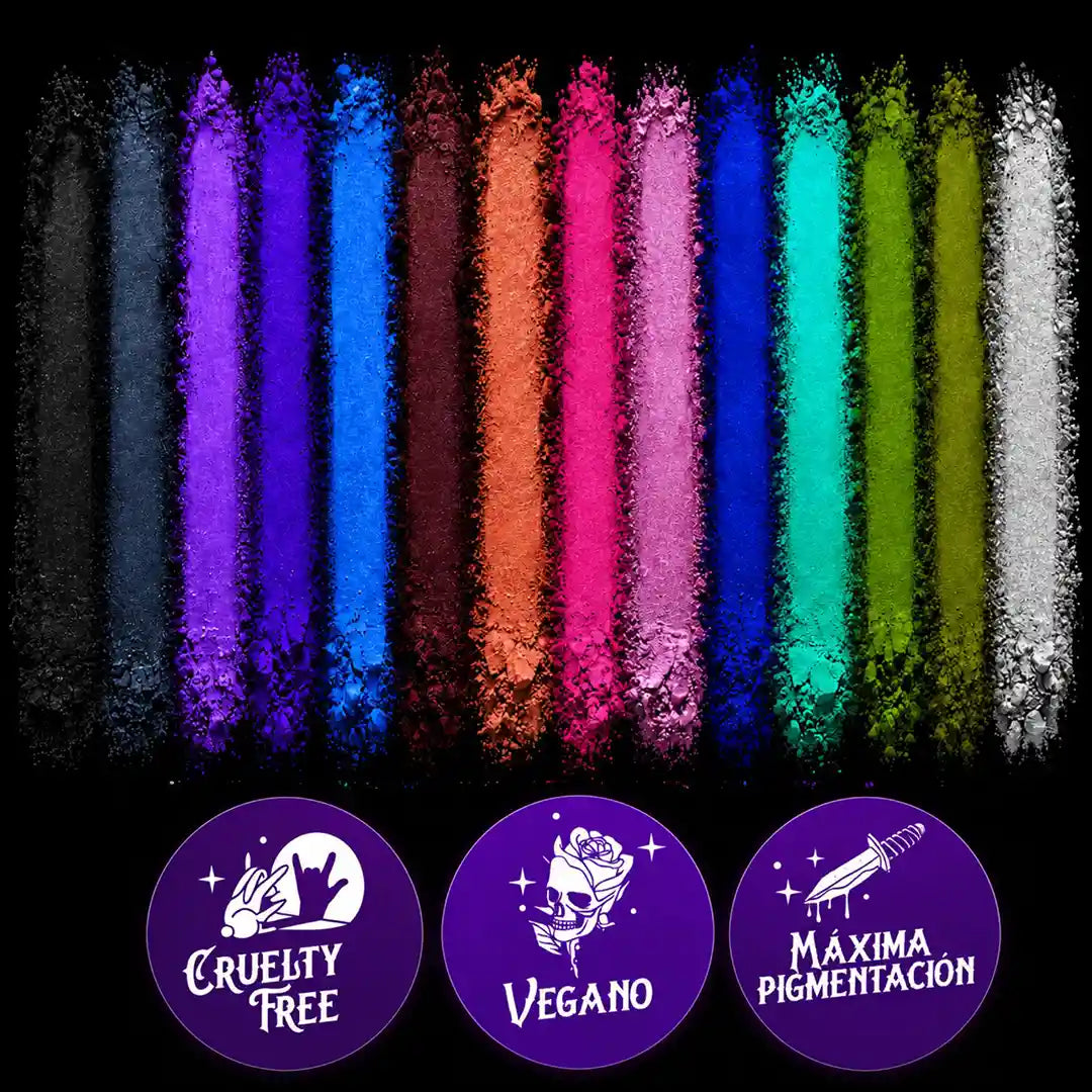 KRAKEN - Paleta de sombras - 21 tonos