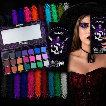 KRAKEN - Paleta de sombras - 21 tonos