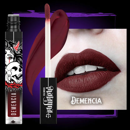 PREVENTA | Labial indeleble rojo vino mate | Demencia