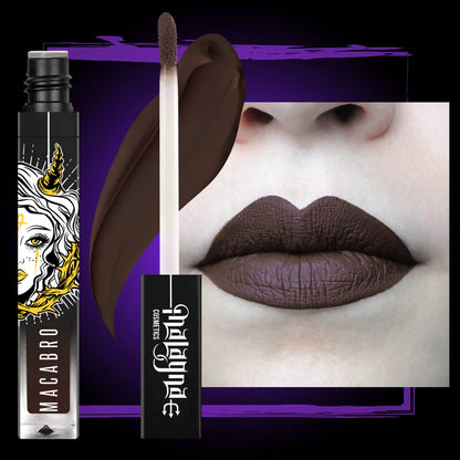PREVENTA | Labial indeleble mate café | Macabro