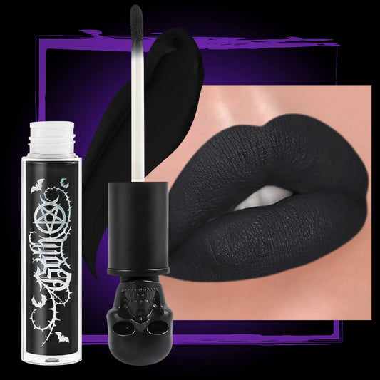 Labial indeleble negro mate | Black matte