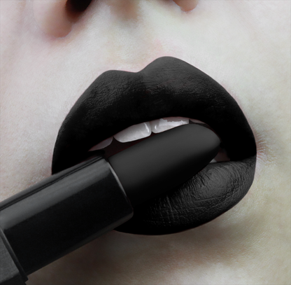 Labial Negro en barra | Siniestro