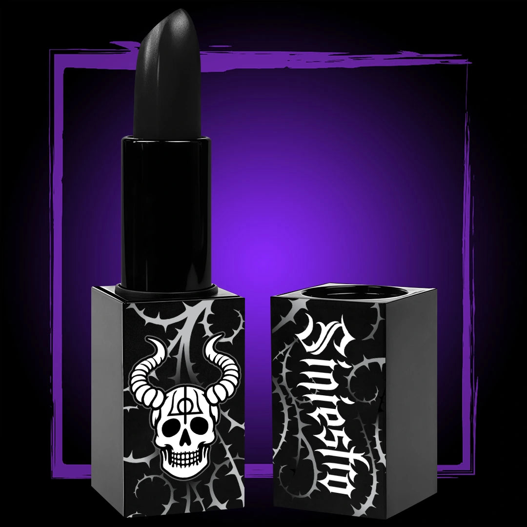 Labial Negro en barra | Siniestro