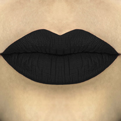 GOTH Black matte lipstick