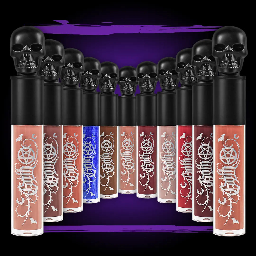 Kit of 11 GOTH liquid lipsticks - Glosses